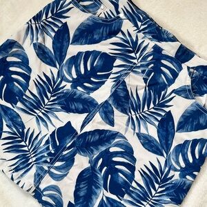 PALM LEAVES SHORT SKIRT